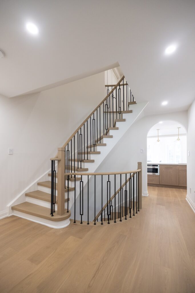 Custom staircase renovation