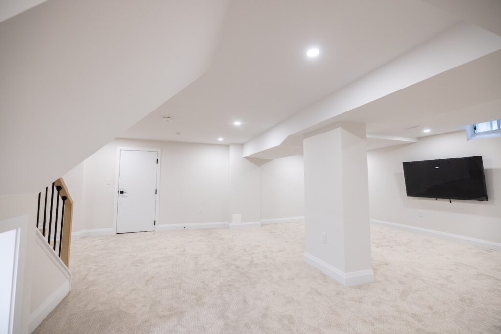 New basement bathroom renovation