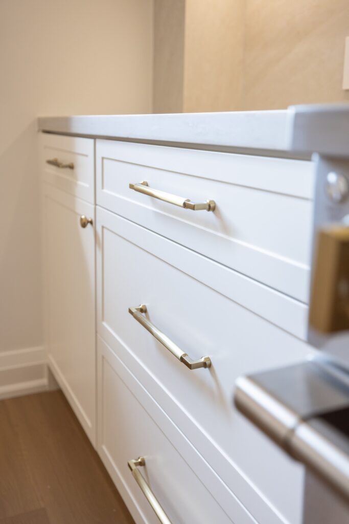 Renovated kitchen cabinetry by Final Touch Contract